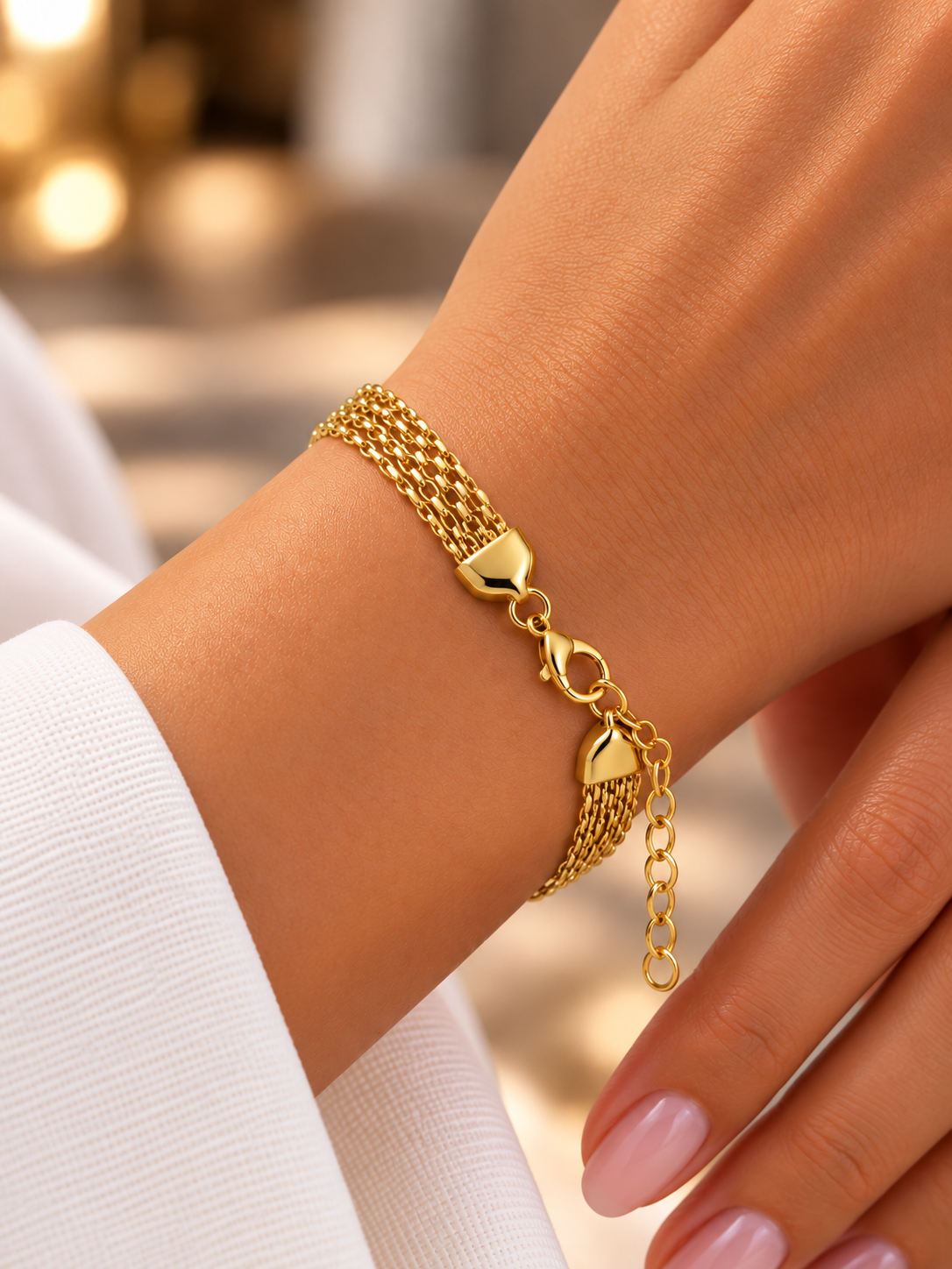 Pulsera tejido chino