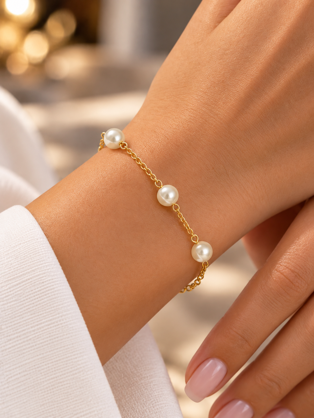 Pulsera perlas