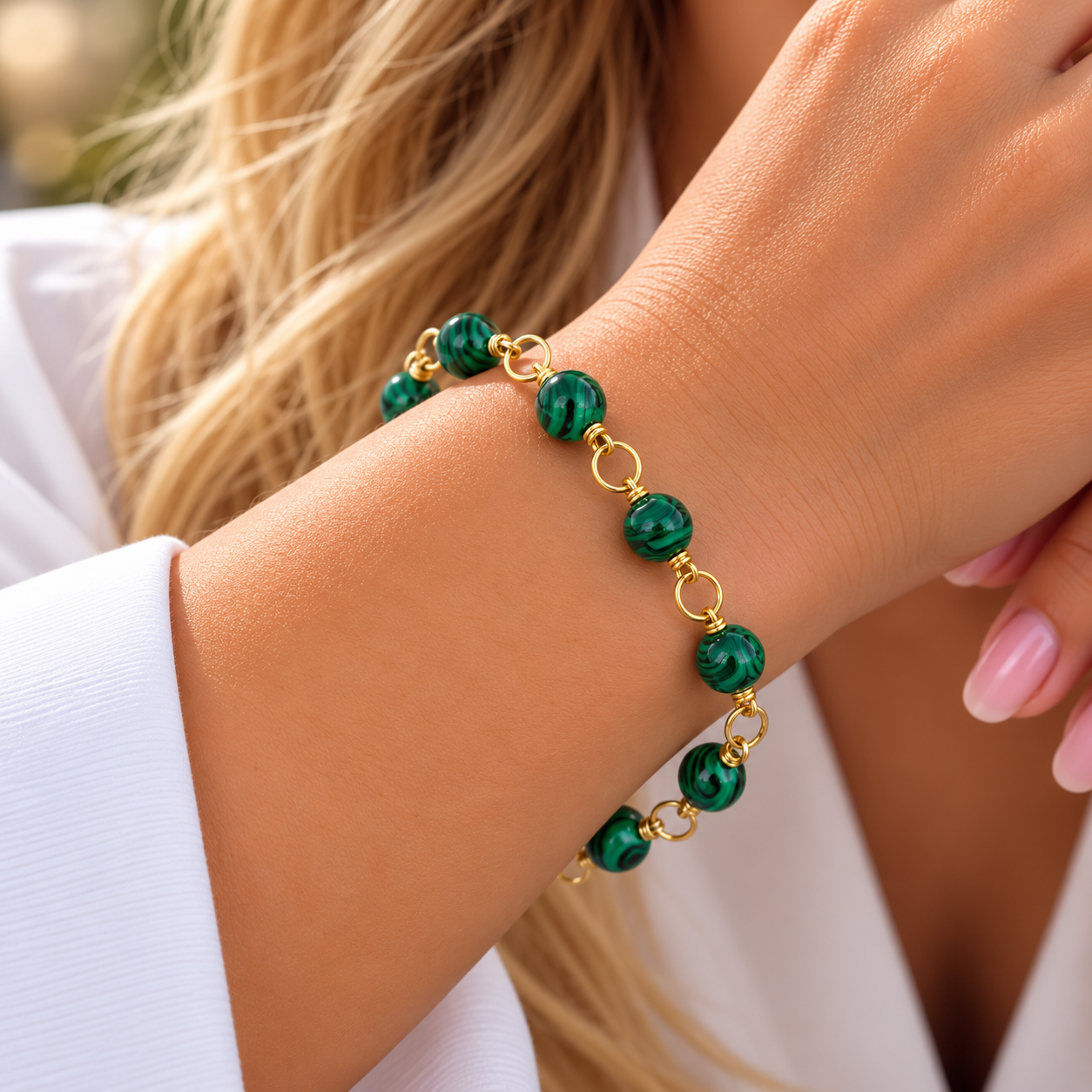 Pulsera tejida