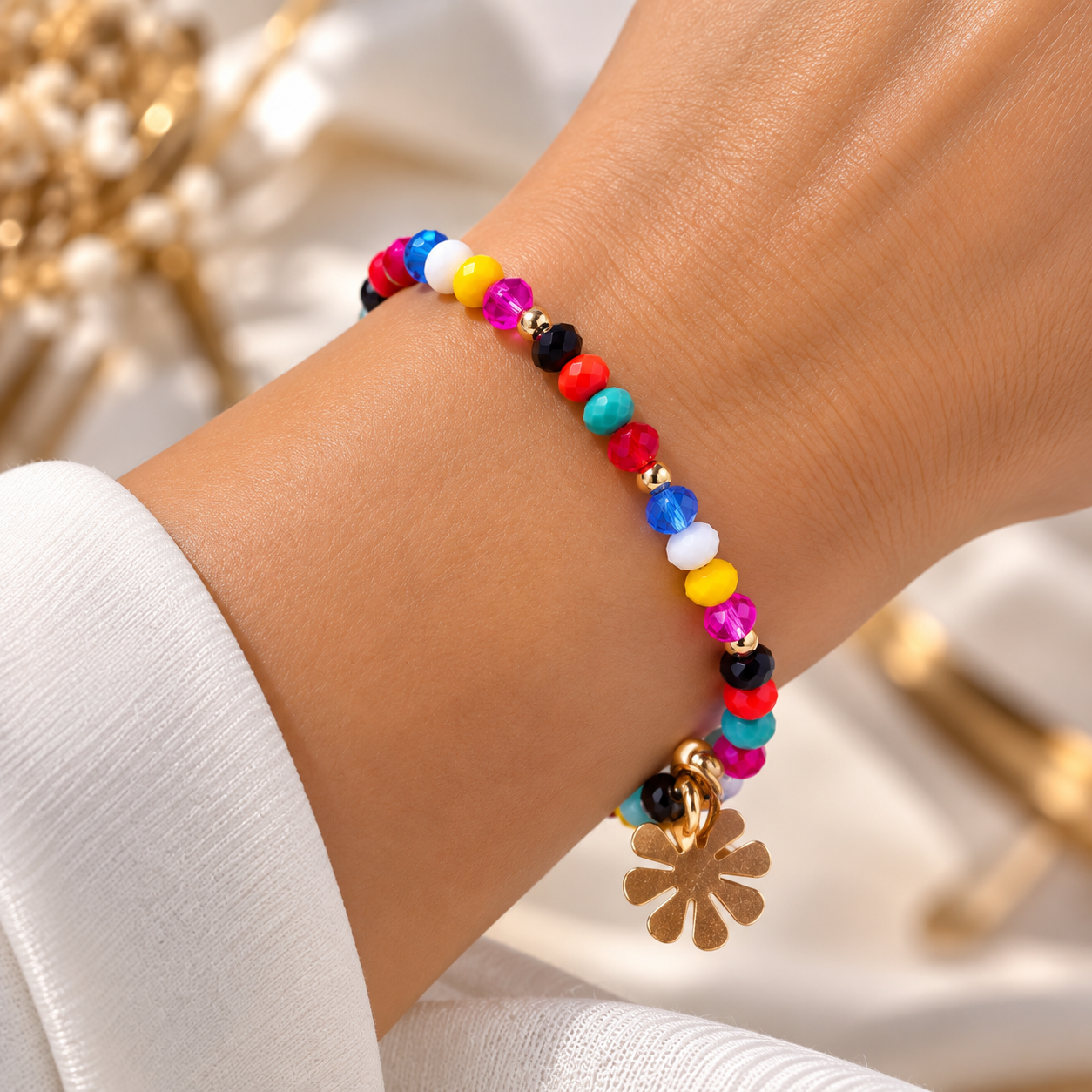 Pulsera cristales