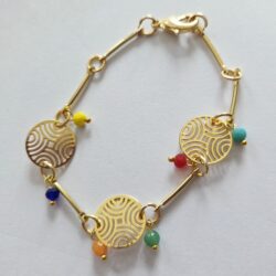 Pulsera de peltre